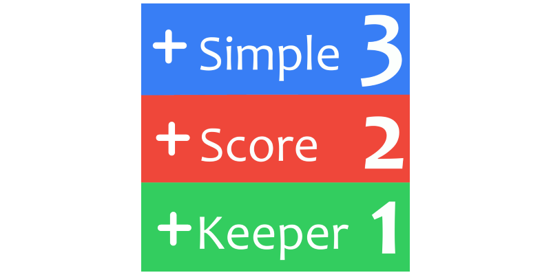 simple scorekeeper